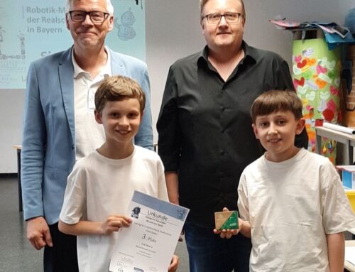 Erfolgreiche Teilnahme der Realschule Osterhofen am niederbayerischen Robotik-Wettbewerb