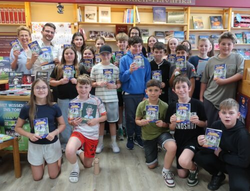 Die andere Deutschstunde: Besuch der Buchhandlung Kemme zum „Welttag des Buches“